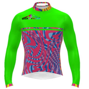 Green Eyed Cycler Long Sleeve Jersey (Women's)-WLSJGE3XLR