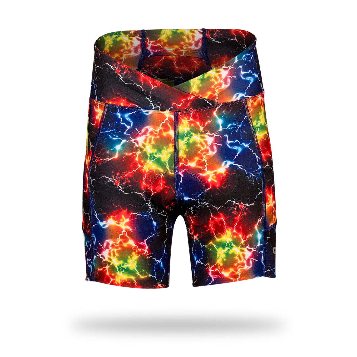 ★GLOWNY★ WILD BUTTON SHORTS (4 Colors) Sateen Tab-Front A-line Shorts | Chico's