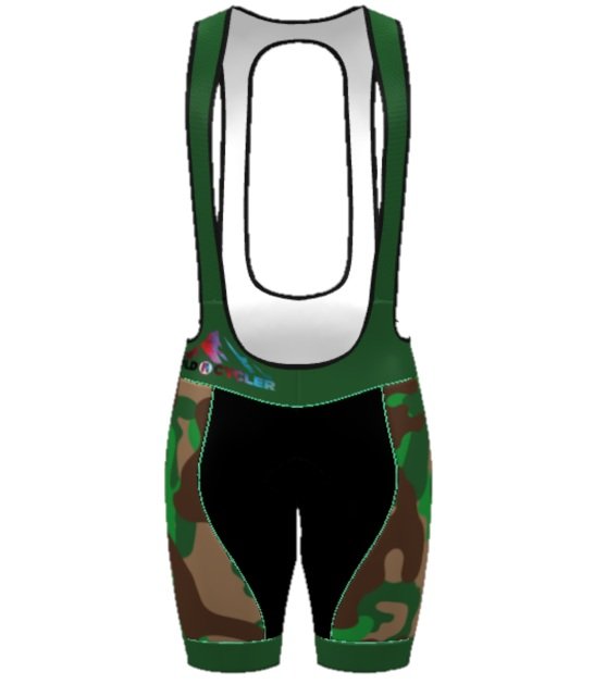 Camo Cycler Bib  (Men's)-MBCC3XL