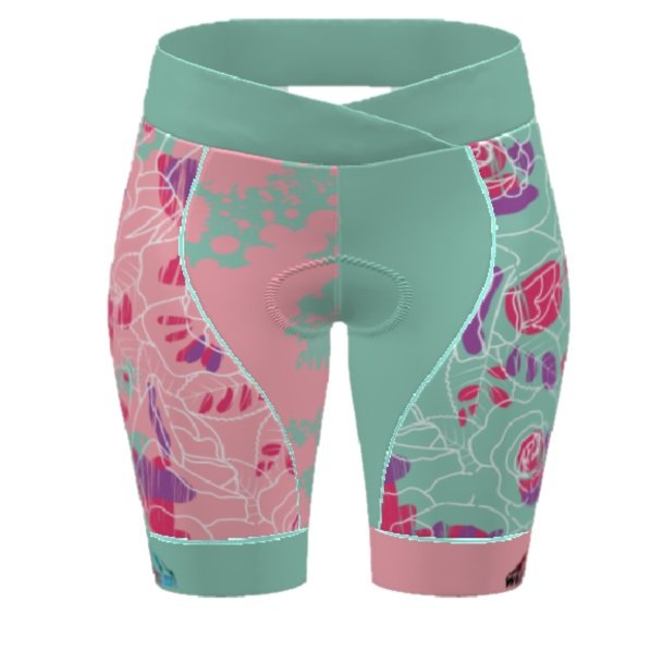 Bloomin' Shorts (Women's ) Long-WSBL4XL