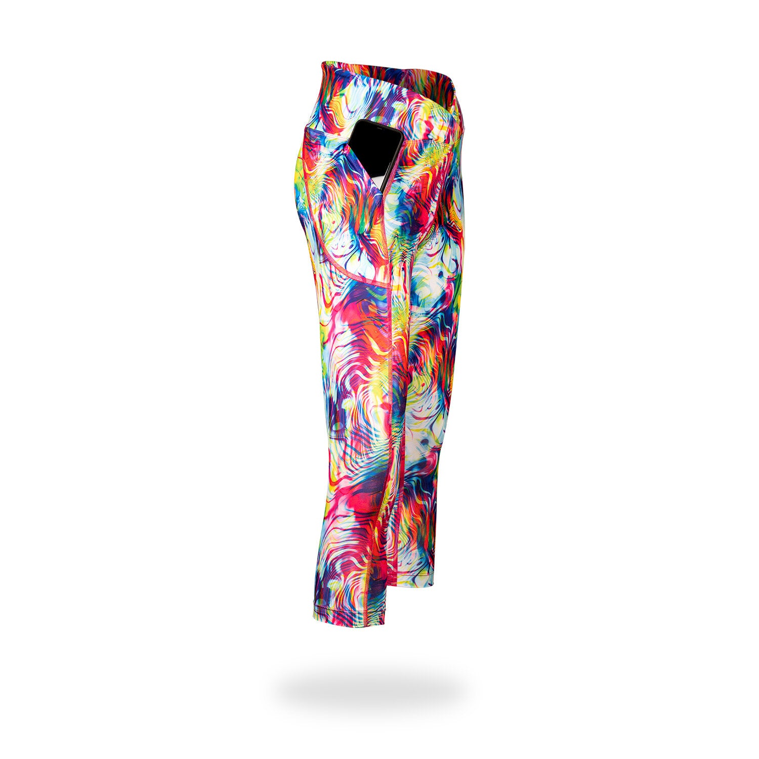 Psycho Cycler Women's Padded Cycling Capri-WCPCXL