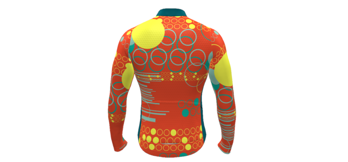 Wild Burst Long Sleeve Jersey (Men's)-MJLSWB4XLR