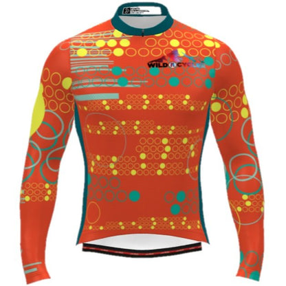 Wild Burst Long Sleeve Jersey (Men's)-MJLSWB4XLR