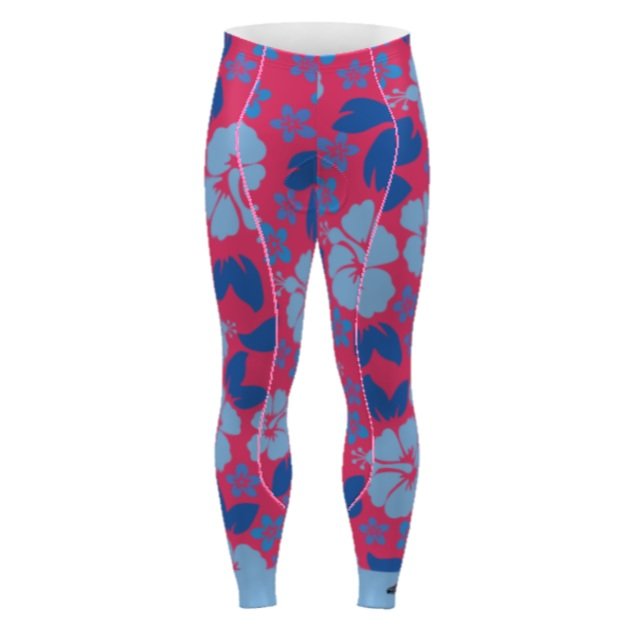 Groovy Flower Long Cycling Tights (Women's)-WTGF3XL