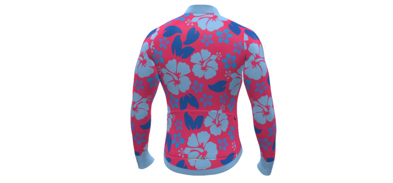 Groovy Flower Long Sleeve Jersey (Women's)-SQ2252783