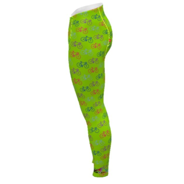 Green Bike All Over Cycling Tights (Women's)-WTGBA3XL