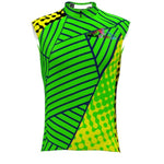 Green Eyed Cycler Sleeveless Jersey (Men's)-MJSGE4XLR