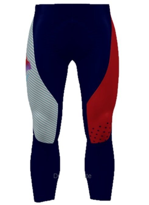 Patriotic Cycler Cycling Tights (Men's)-MTPC3XL