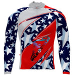 Patriotic Cycler THERMAL Jersey (Men's)-SQ2082253