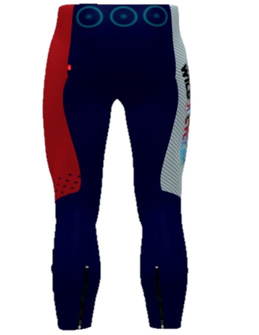 Patriotic Cycler Cycling Tights (Men's)-MTPC3XL