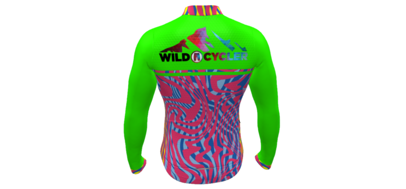 Green Eyed Cycler Long Sleeve Jersey (Women's)-WLSJGE3XLR