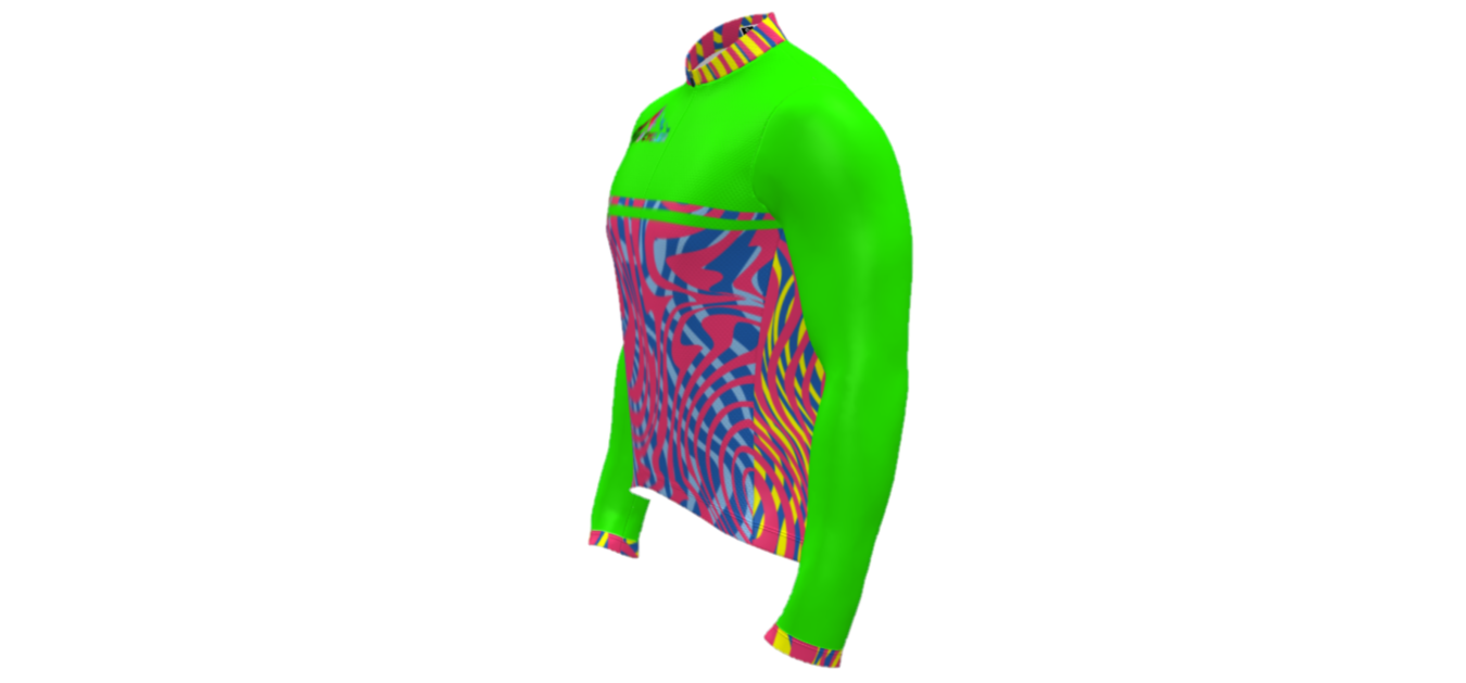 Green Eyed Cycler Long Sleeve Jersey (Women's)-WLSJGE3XLR