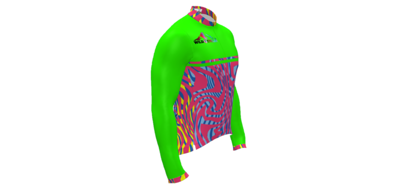 Green Eyed Cycler Long Sleeve Jersey (Women's)-WLSJGE3XLR