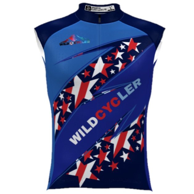 Patriotic Cycler (KIT) Bib-WBPPC3XL