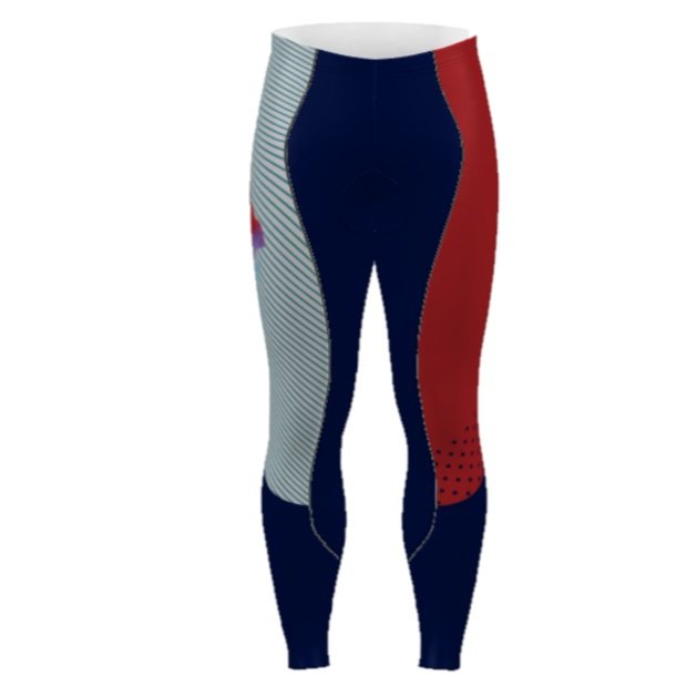 Patriotic Cycler Long Cycling Tights (Women's)-WTPTC3XL