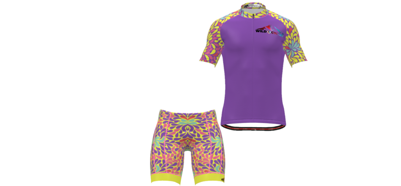 Purple Petal Power (Women's )TRI SHORT-WTSPP4XL