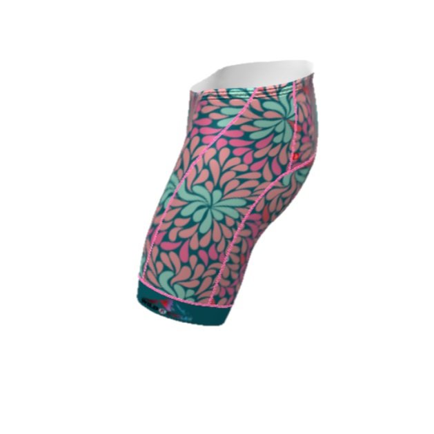 Pink Petal Power (Women's )TRI SHORT-WTSPPP4XL