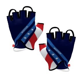 PATRIOTIC CYCLER GLOVES-PCGXL