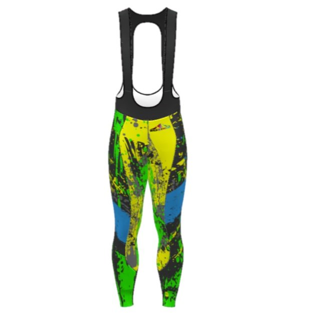 Wild Splatter Bib Tights  (Men's)-MBTWSP3XL