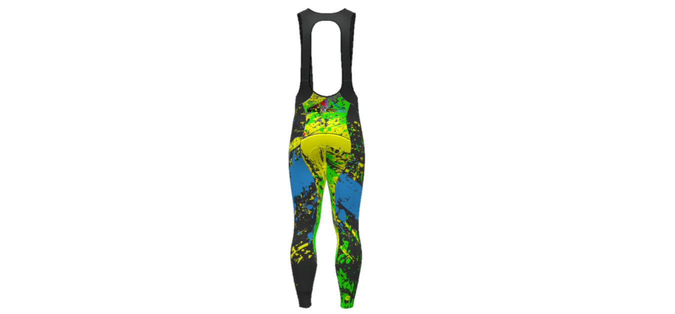 Wild Splatter Bib Tights  (Men's)-MBTWSP3XL