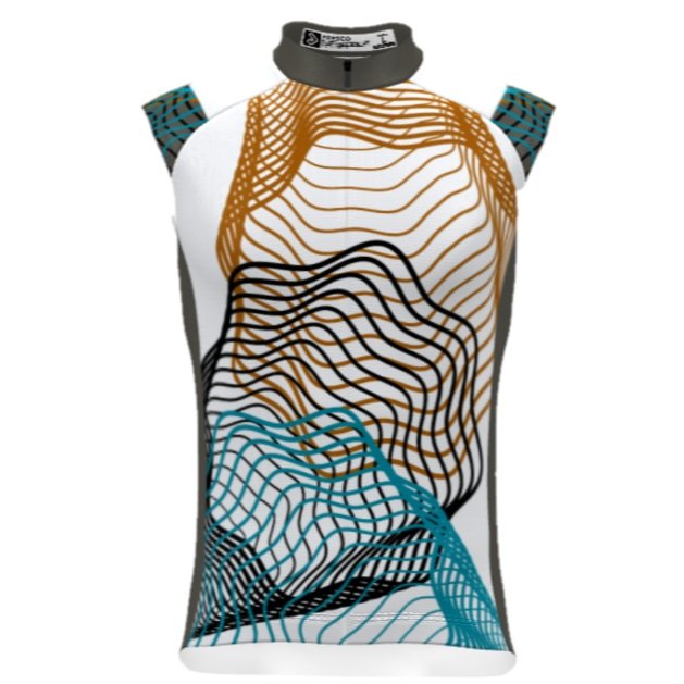 Wavy Cycler Sleeveless Jersey (Men's)-MJSWC4XLR