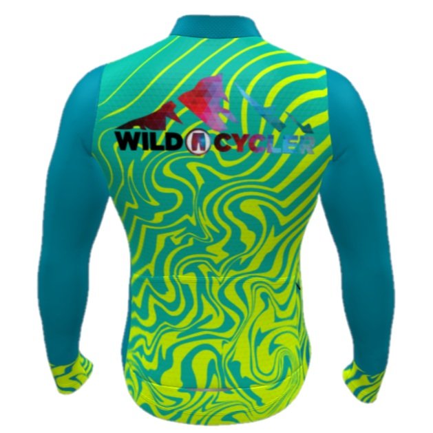 Wild Swirls Long Cycling Tights (Women's)-WTWS3XL