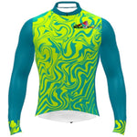 Wild Swirls Long Sleeve Jersey (Men's)-MJLSWS4XLR