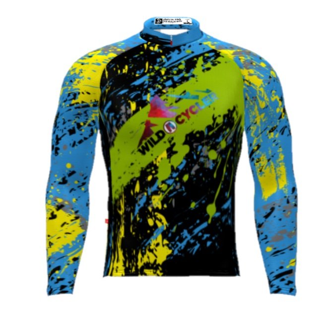 Wild Splatter Bib Tights  (Men's)-MBTWSP3XL