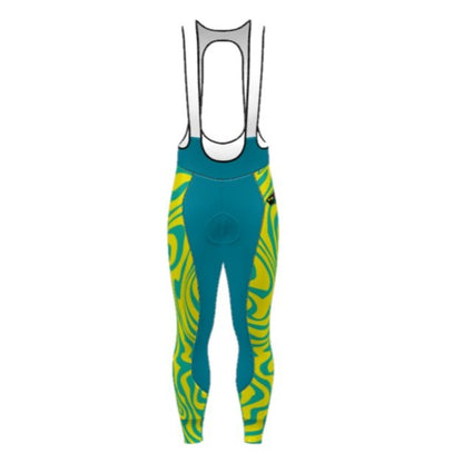 Wild Swirls Bib Tights  (Men's)-MBTWS3XL