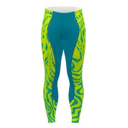 Wild Swirls Cycling Tights (Men's)-SQ6888288